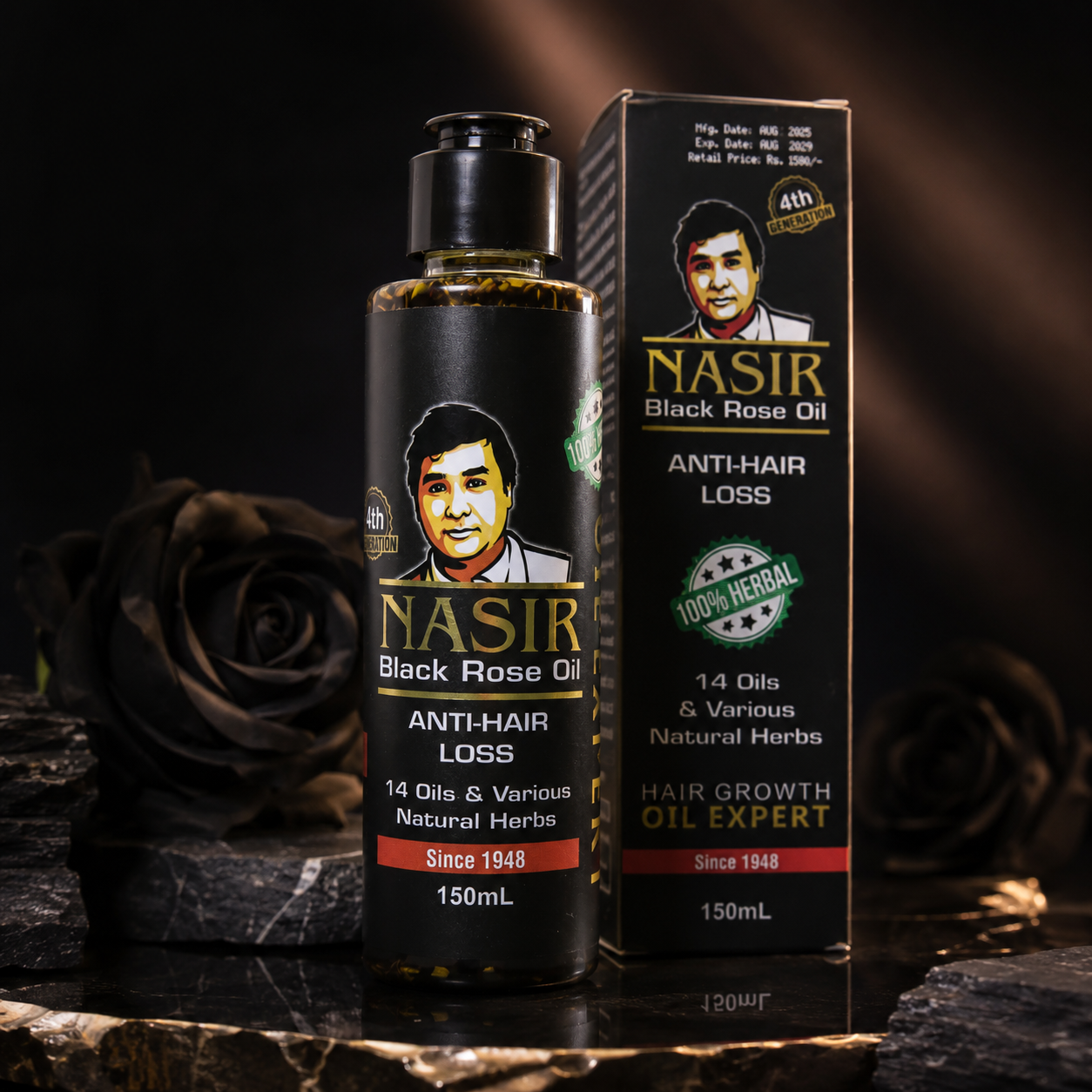 Black Rose Oil view 4