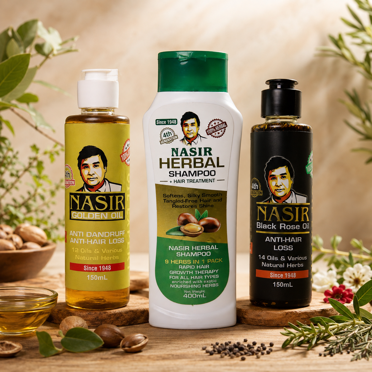 3-in-1 Complete Hair Kit